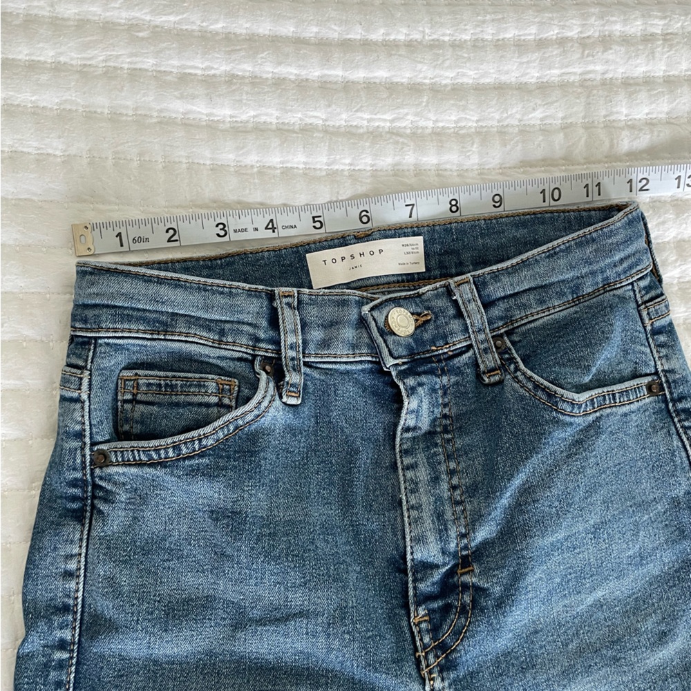 Topshop (ASOS) Brand High Waist Skinny Jeans, “Jamie” Style - size 26
